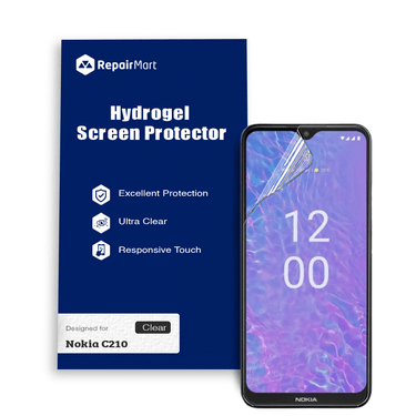 Nokia C210 Compatible Premium Hydrogel Screen Protector With Full Coverage Ultra HD